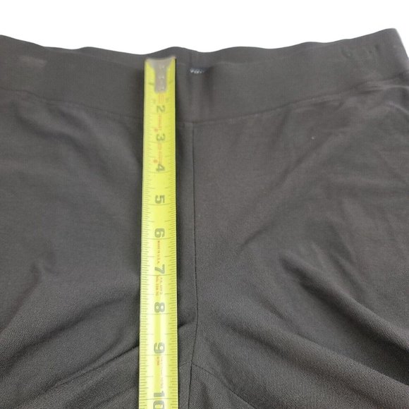 Eileen Fisher Womens XS Pants High Rise Brown Pull On Straight Leg Stretch Cozy - Picture 4 of 13